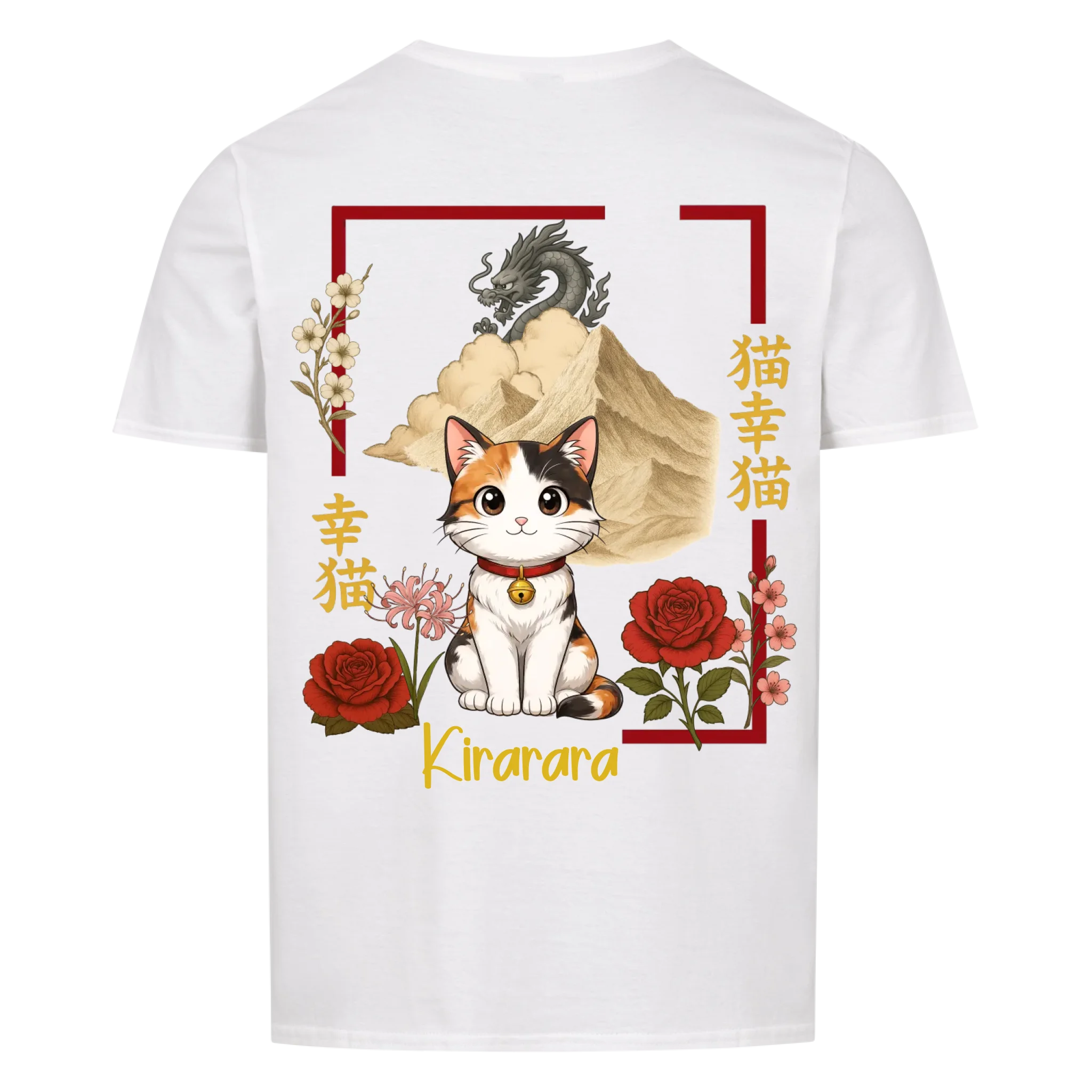 T-Shirt Anime Katze