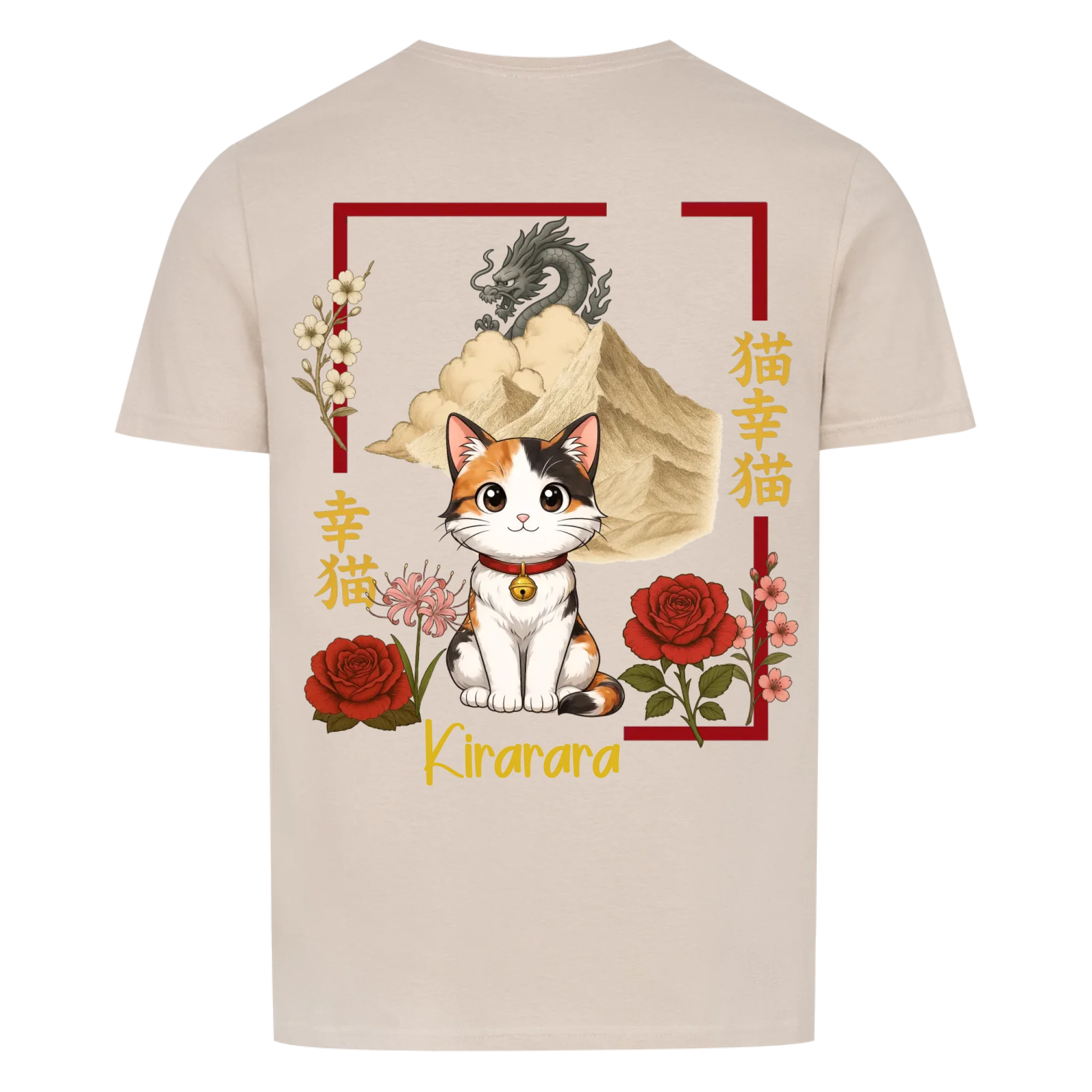 T-Shirt Anime Katze