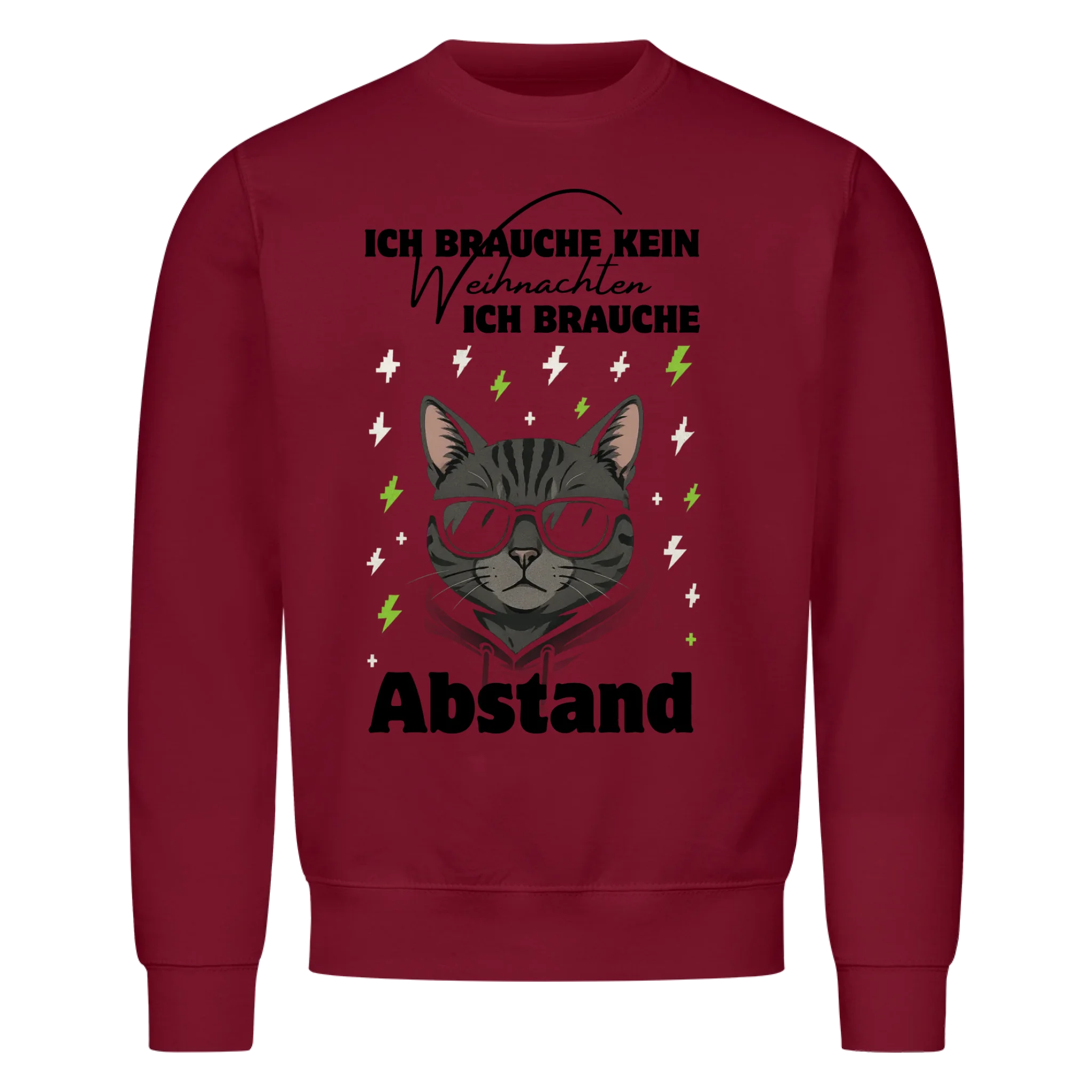 Ugly Sweater Abstand