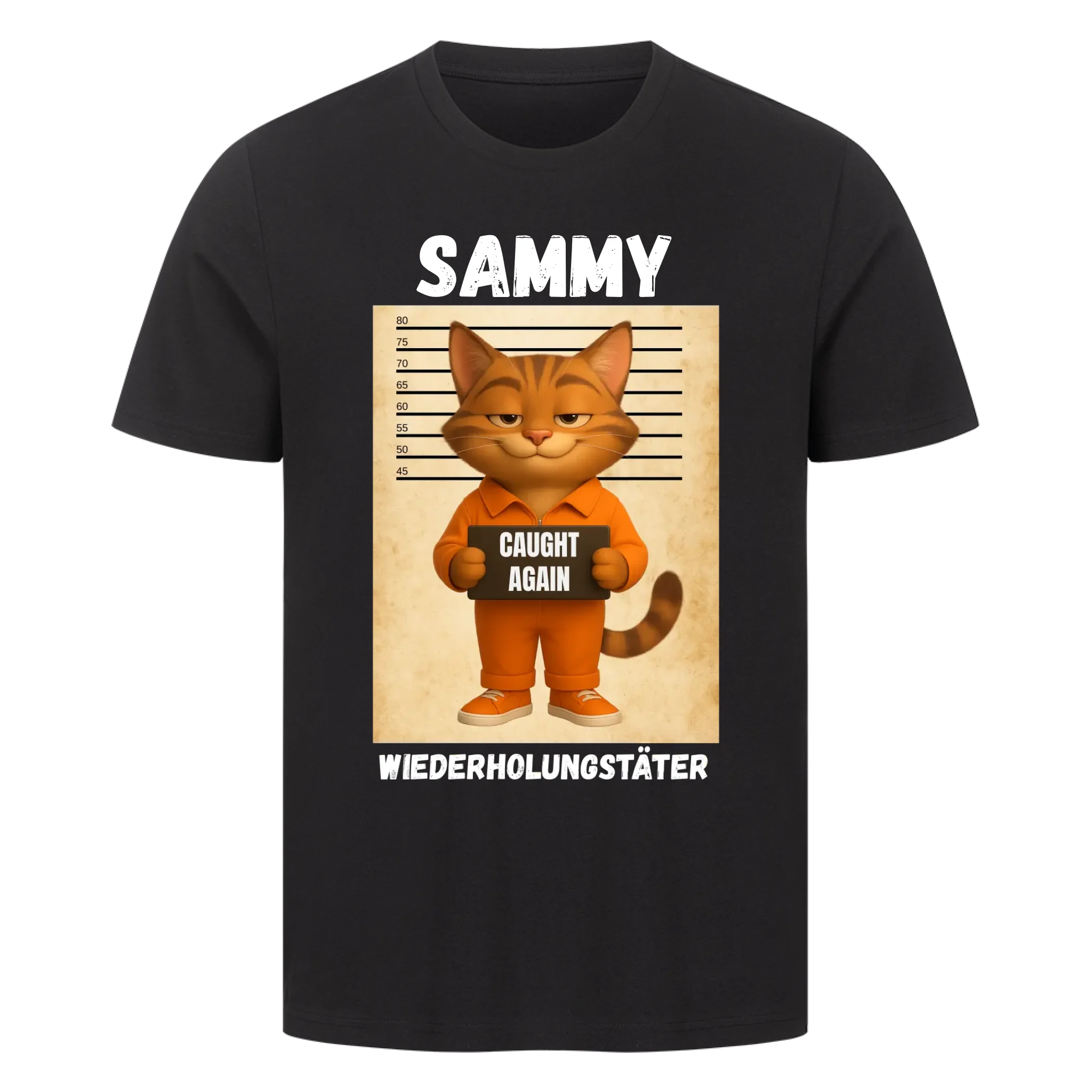 Premium T-Shirt - Wiederholungstäter - Mugshot