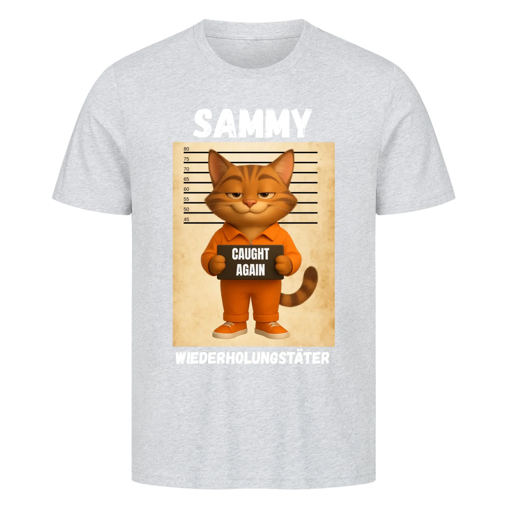 Premium T-Shirt - Wiederholungstäter - Mugshot