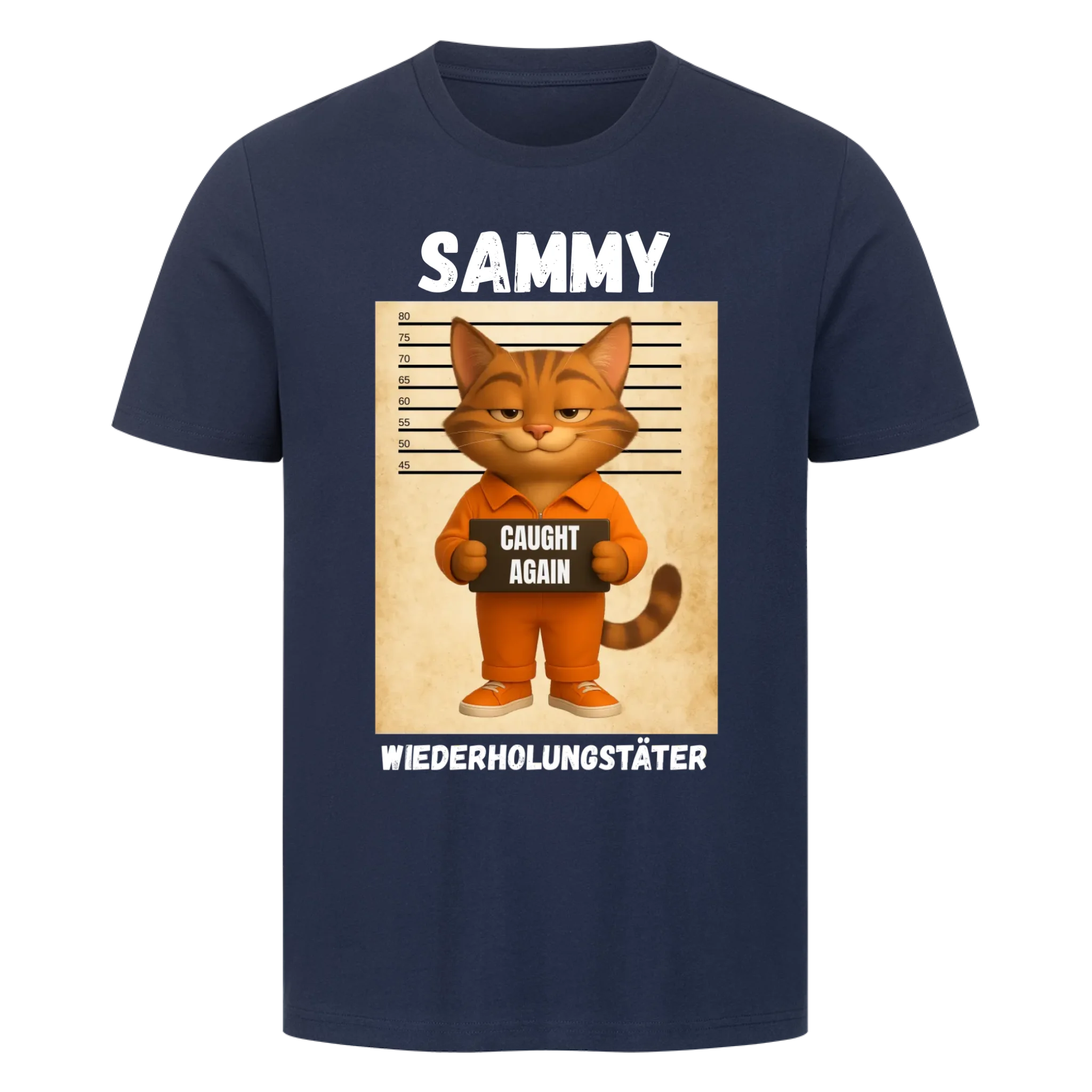 Premium T-Shirt - Wiederholungstäter - Mugshot