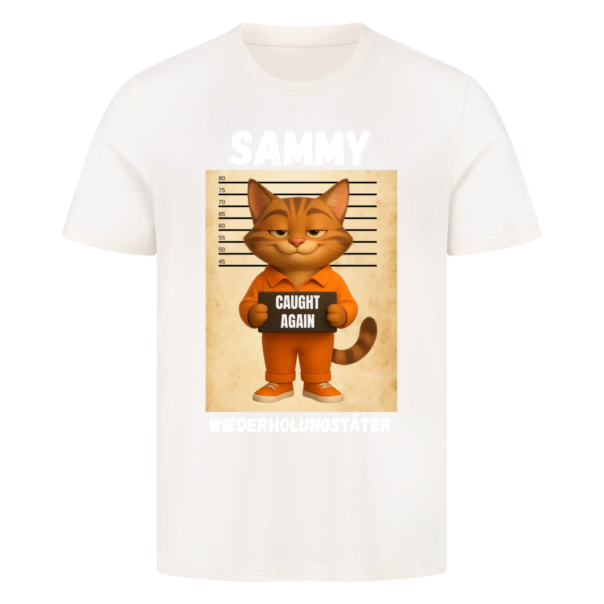 Premium T-Shirt - Wiederholungstäter - Mugshot