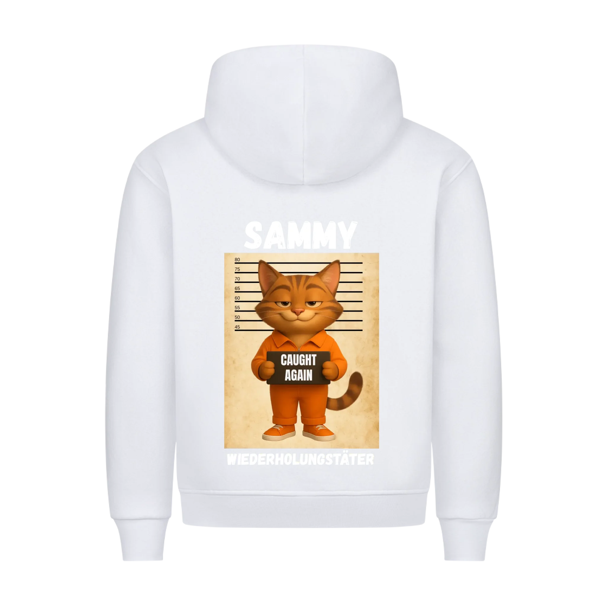 Hoodie - Wiederholungstäter - Mugshot