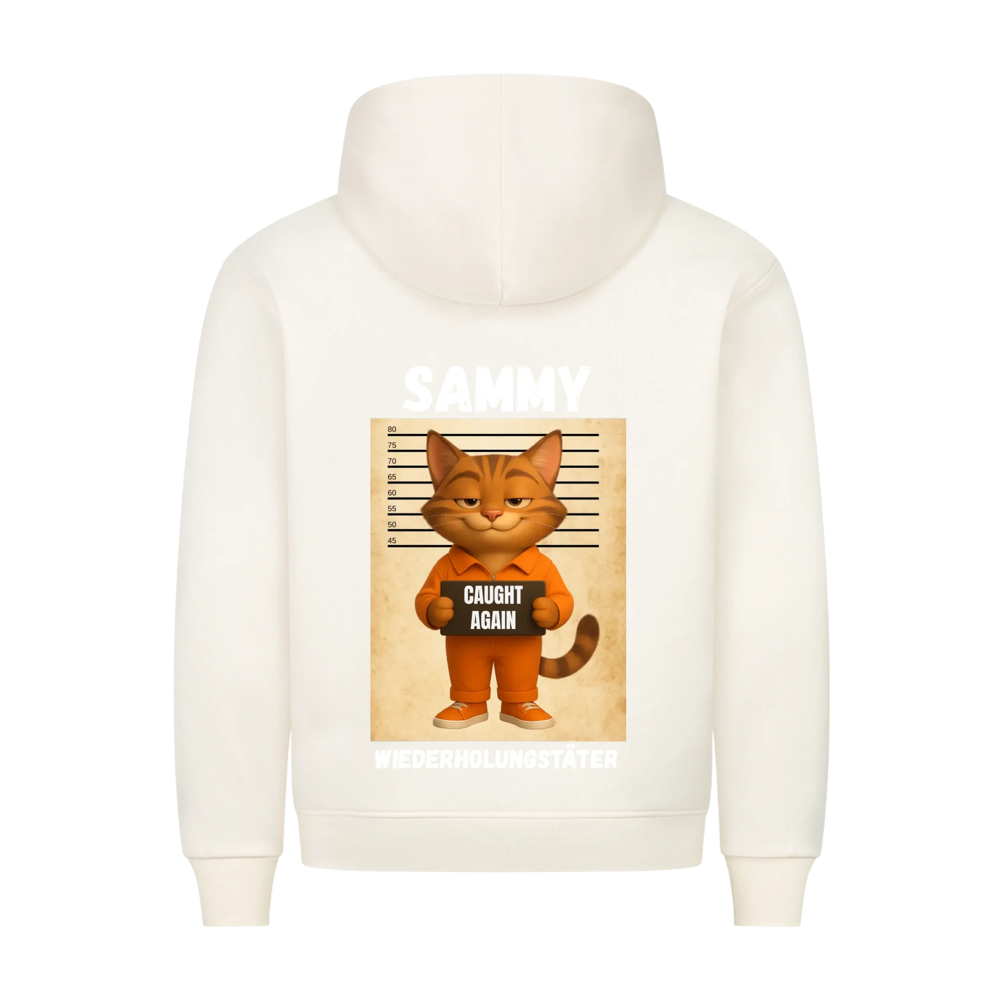 Hoodie - Wiederholungstäter - Mugshot