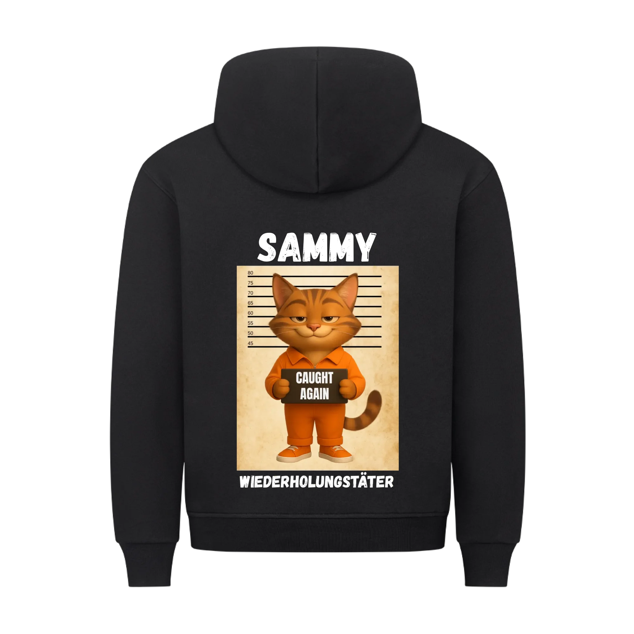 Hoodie - Wiederholungstäter - Mugshot