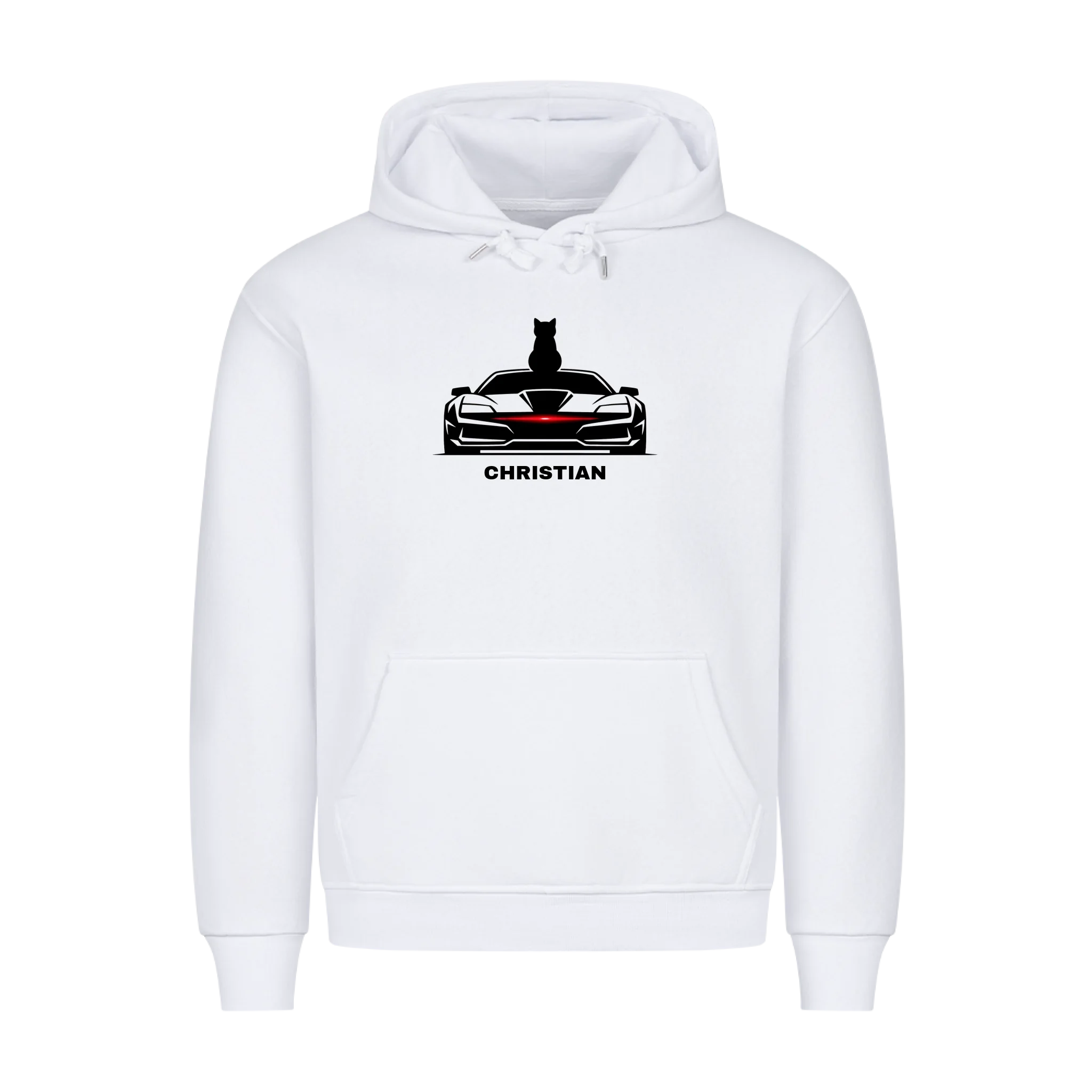 Hoodie - Night Control – Minimal Cat